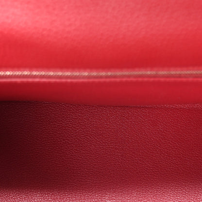 Hermes Togo Kelly Retourne 28 Rouge Grenat 5 of 10