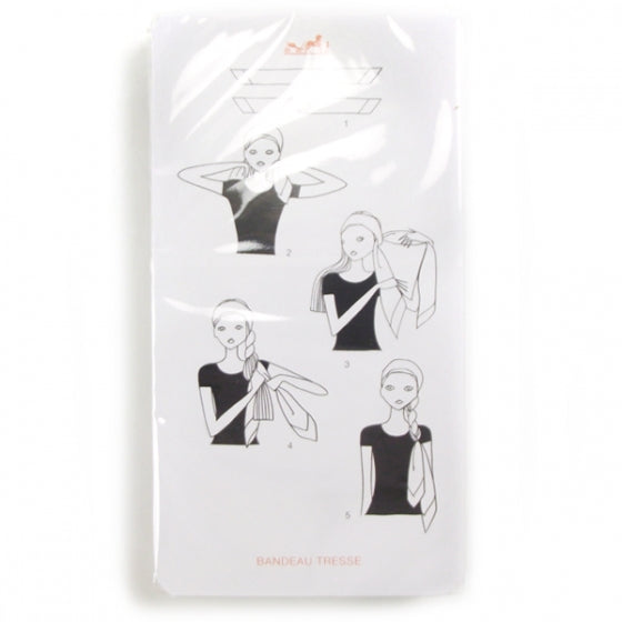 Hermes Knotting Cards Hair Tie Scarf Guide 2 of 3