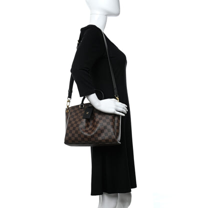 Louis Vuitton Damier Ebene Odeon Tote PM Black 2 of 8