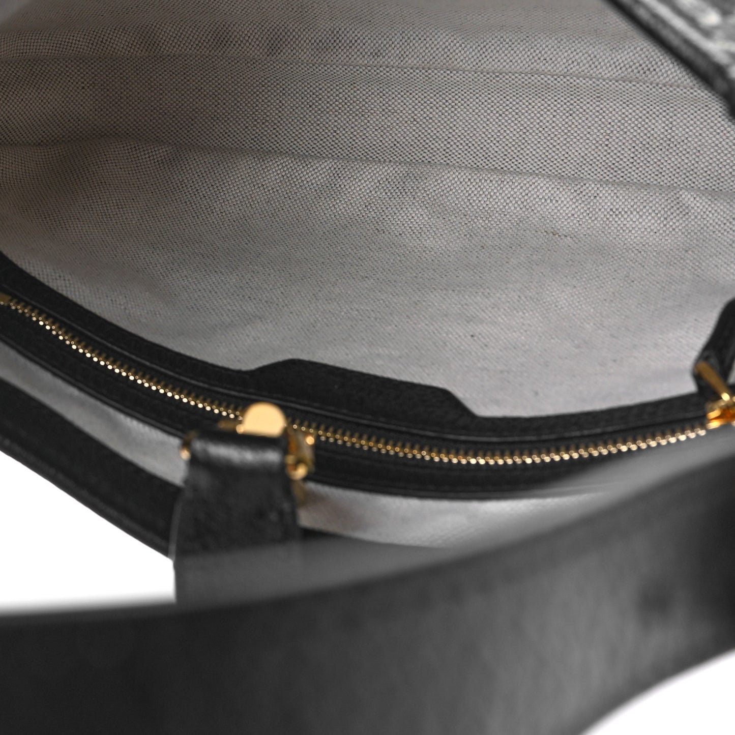Jacquard Denim GG Monogram Small Jackie 1961 Hobo Black Ivory