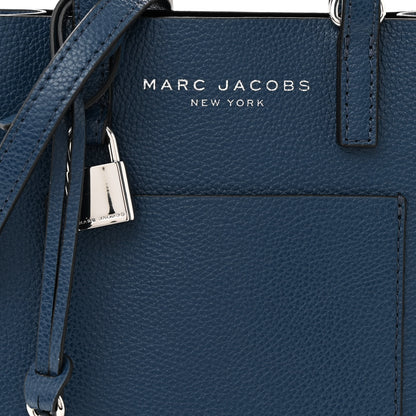 Marc Jacobs Calfskin Micro Mini Grind Tote Bag Azure Blue 9 of 11