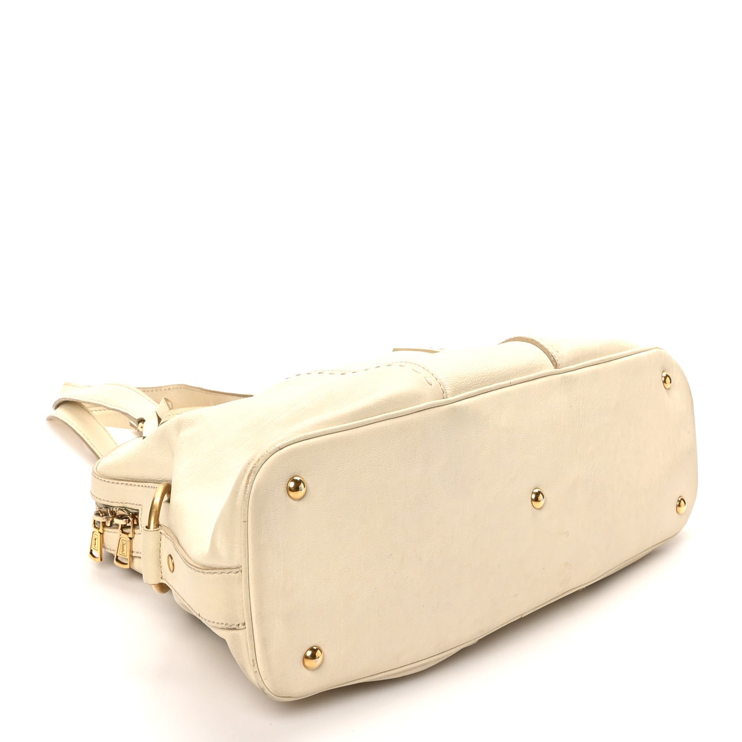 Calfskin Large Muse Ivory