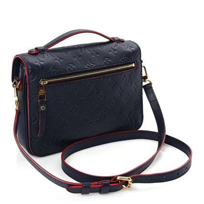 Louis Vuitton Empreinte Pochette Metis Marine Rouge 2 of 8