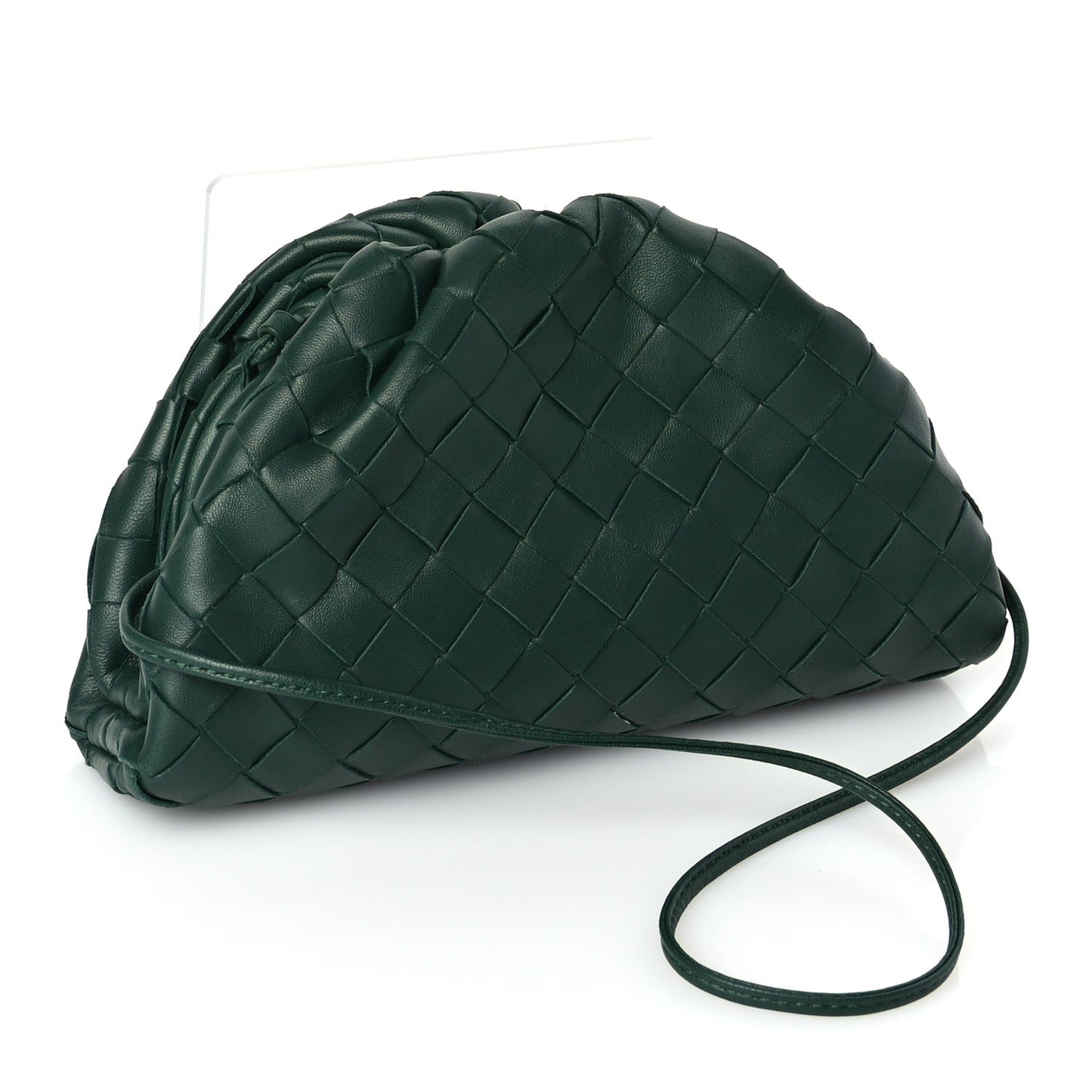 Nappa Intrecciato The Mini Pouch Raintree