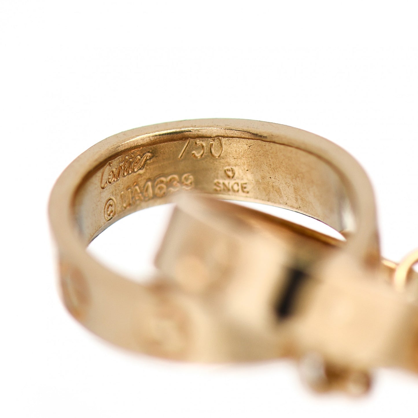 18K Yellow Gold Interlocking LOVE Bracelet