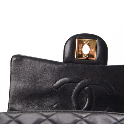 Chanel Lambskin Quilted Mini Square Flap Black 13 of 14