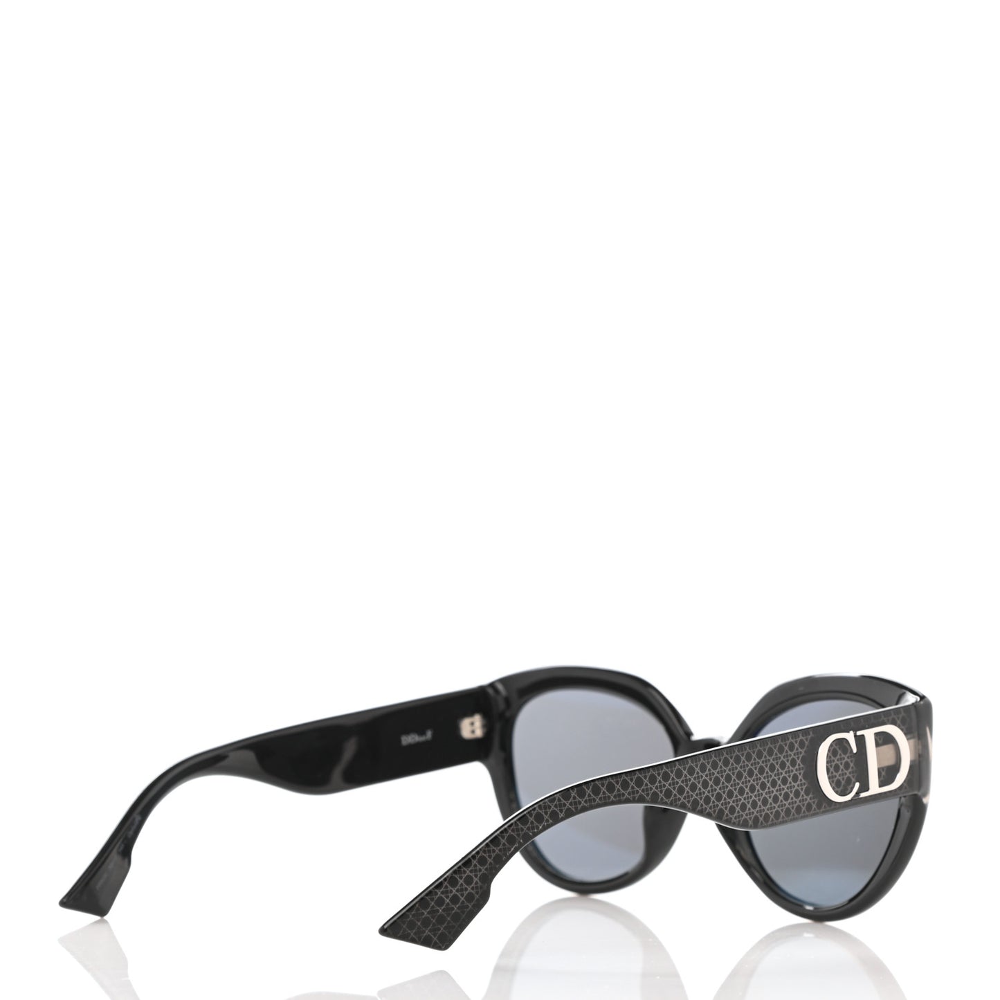 Acetate DDiorF Cat Eye Sunglasses Black