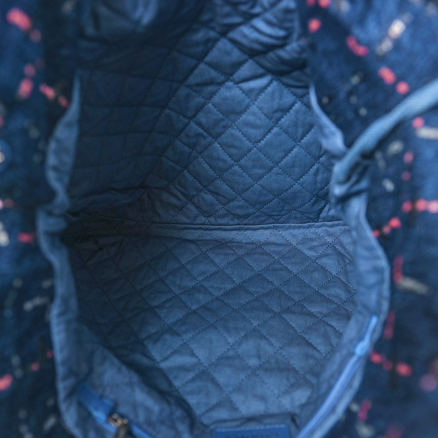 Chanel Denim Sequin 22 Blue 6 of 7