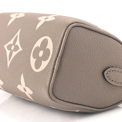 Louis Vuitton Empreinte Monogram Giant Nano Speedy  Tourterelle Creme 8 of 8