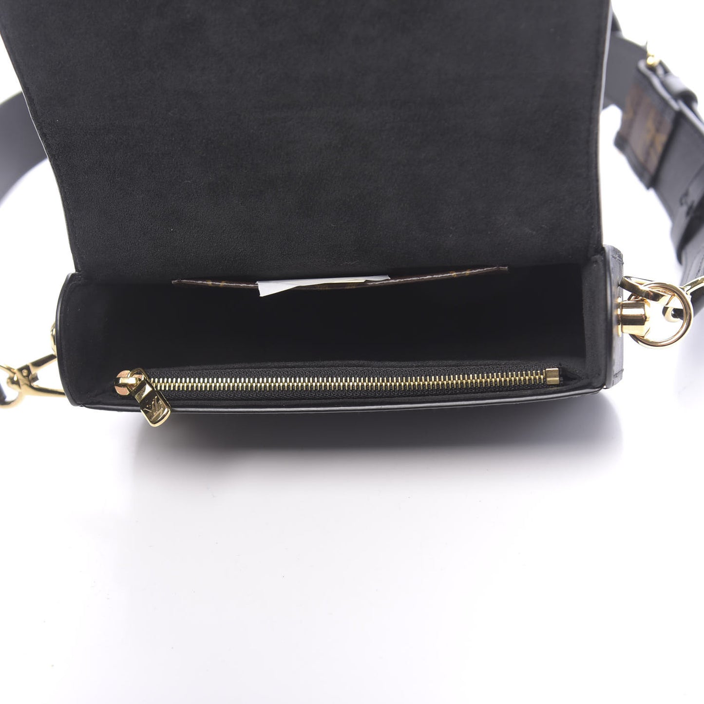 Calfskin Monogram Officier Pouch Black