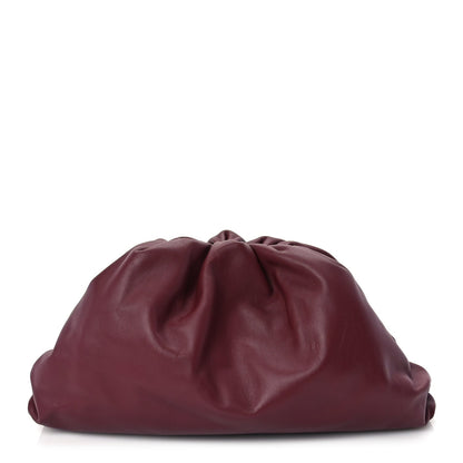 Bottega Veneta Smooth Butter Calf The Pouch Oversized Clutch  Bordeaux 1 of 9