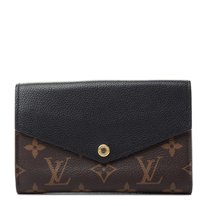 Louis Vuitton Monogram Pallas Compact Wallet Black 1 of 9