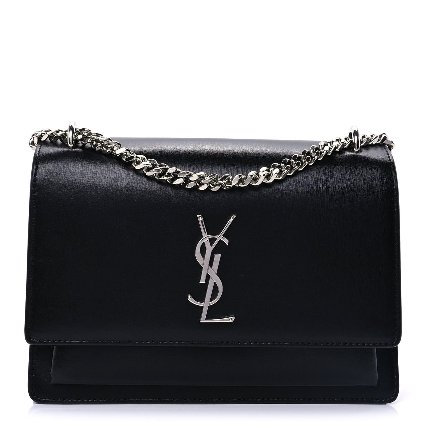 Calfskin Medium Monogram Sunset Black