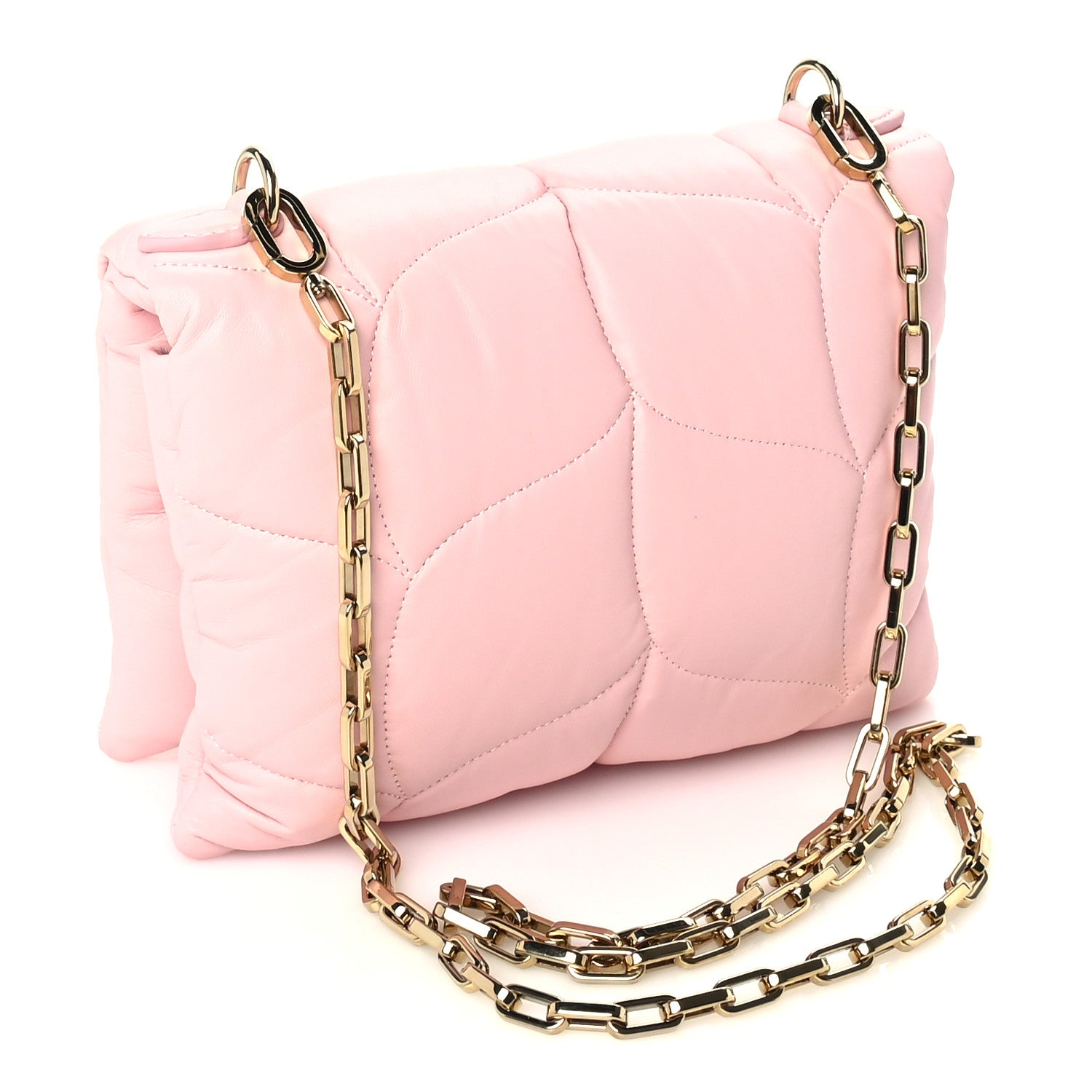 Mulberry Nappa Pillow Quilted Little Softie Bag Pink 2 of 8