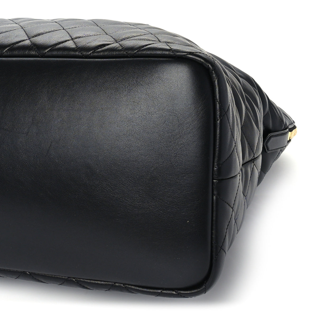 Saint Laurent Calfskin Quilted ES Giant Travel Bag Black 8 of 8
