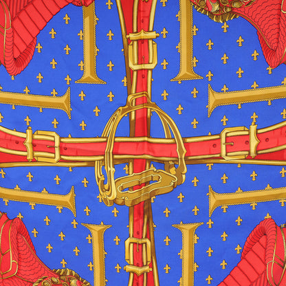 Hermes Silk Selles A Housse Scarf 90 3 of 9