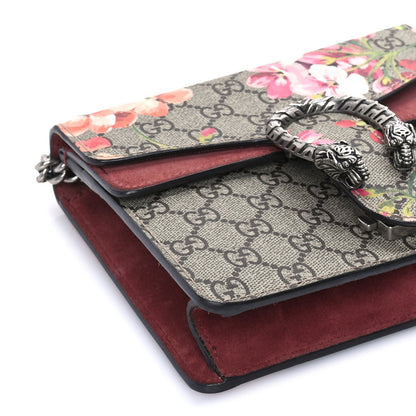 Gucci GG Supreme Monogram Blooms Mini Dionysus Shoulder Bag  Beige Multicolor Dry Rose 7 of 7