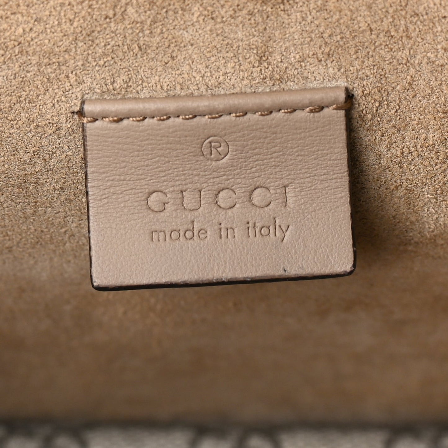 GG Supreme Monogram Small Dionysus Shoulder Bag  Taupe