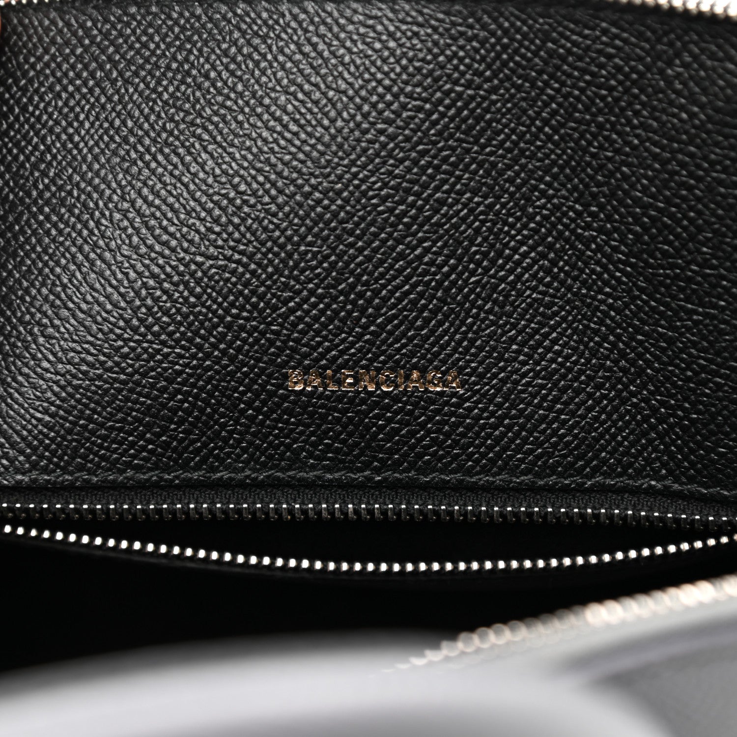 Balenciaga Grained Calfskin S Ville Top Handle Bag Gris Glace 6 of 14