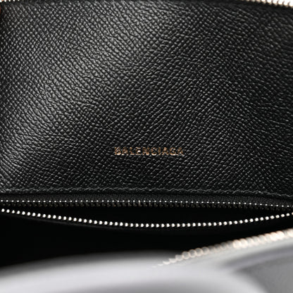 Balenciaga Grained Calfskin S Ville Top Handle Bag Gris Glace 6 of 14