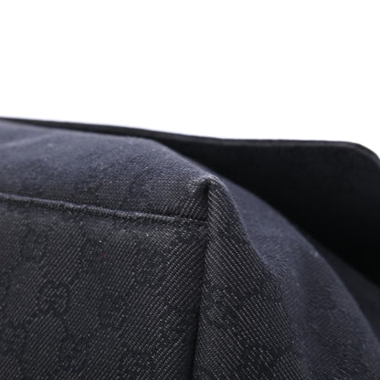 Gucci GG Monogram Flap Messenger Bag Navy 5 of 8