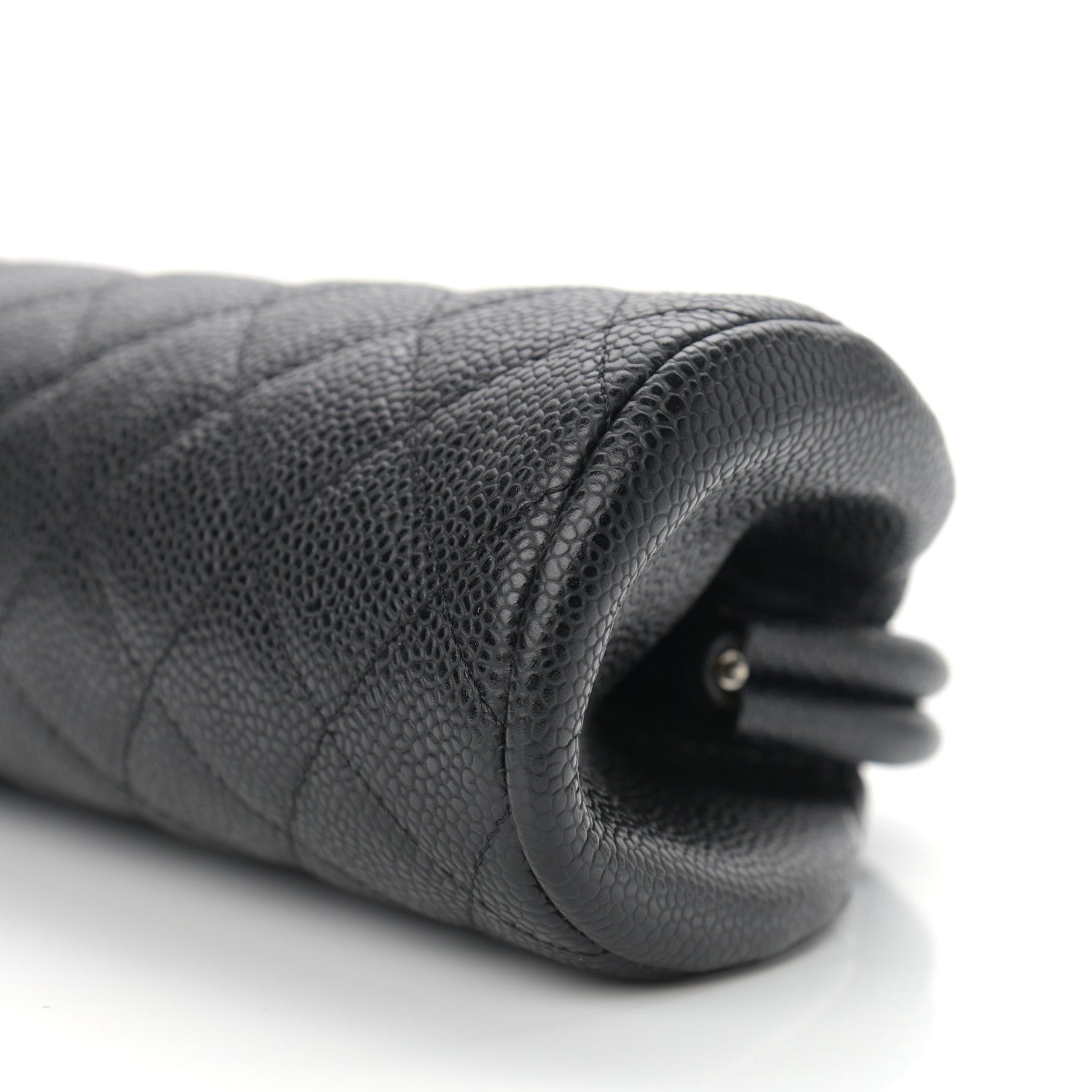 Chanel Caviar Quilted Timeless Clutch Black 10 of 11