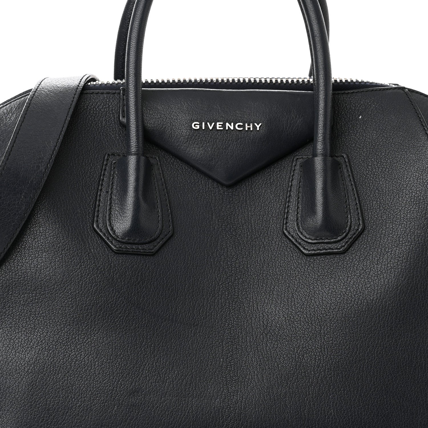 Givenchy Sugar Goatskin Medium Antigona Navy 8 of 15