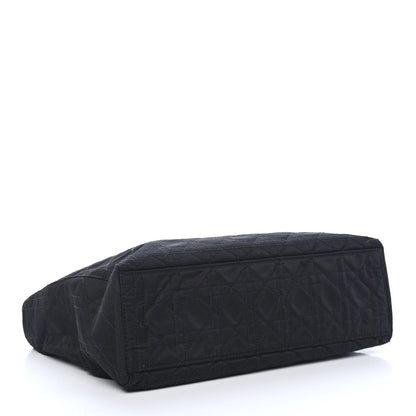 Christian Dior Nylon Cannage Large Lady Dior Black 3 of 4