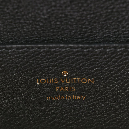 Louis Vuitton Grained Calfskin LV Pont 9 Soft MM Black 5 of 8