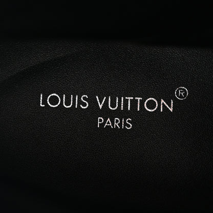Louis Vuitton Canvas Laureate Platform Desert Boots 37.5 Black 8 of 9
