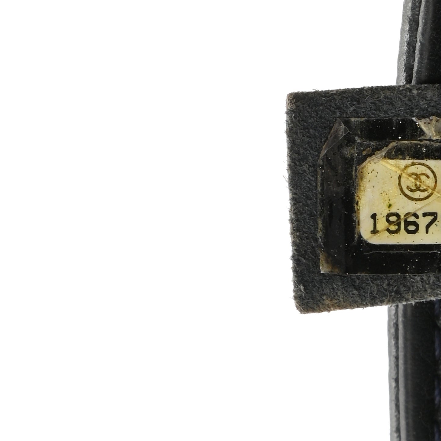 Caviar Stitched Small Boy Flap Dark Blue