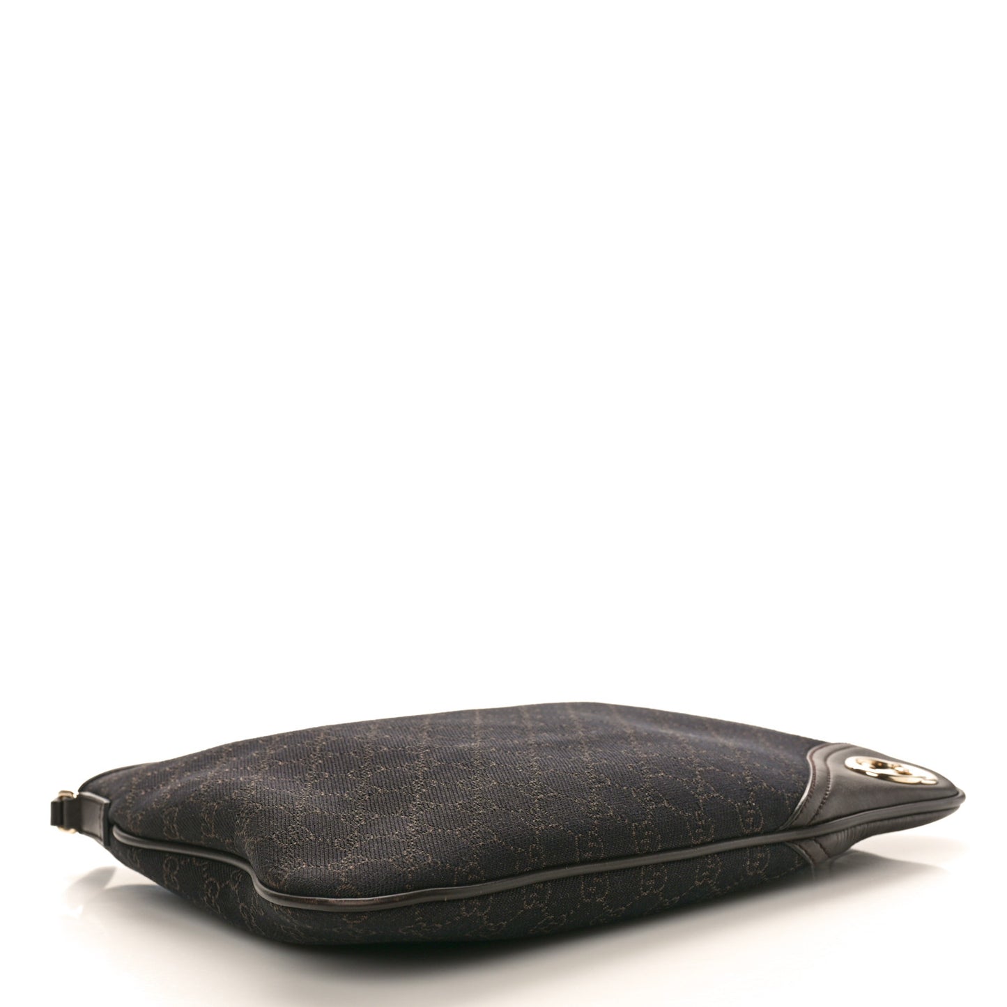 Monogram Medium New Britt Hobo Dark Brown