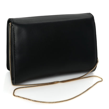 Versace Vitello Palazzo Medusa Evening Clutch Black 2 of 6