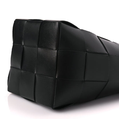 Bottega Veneta Nappa Maxi Intrecciato Cassette Bucket Bag Black 8 of 8
