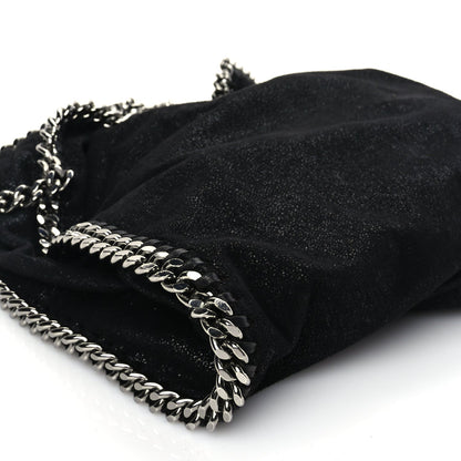 Stella McCartney Shaggy Deer Falabella Fold Over Tote Black 7 of 8