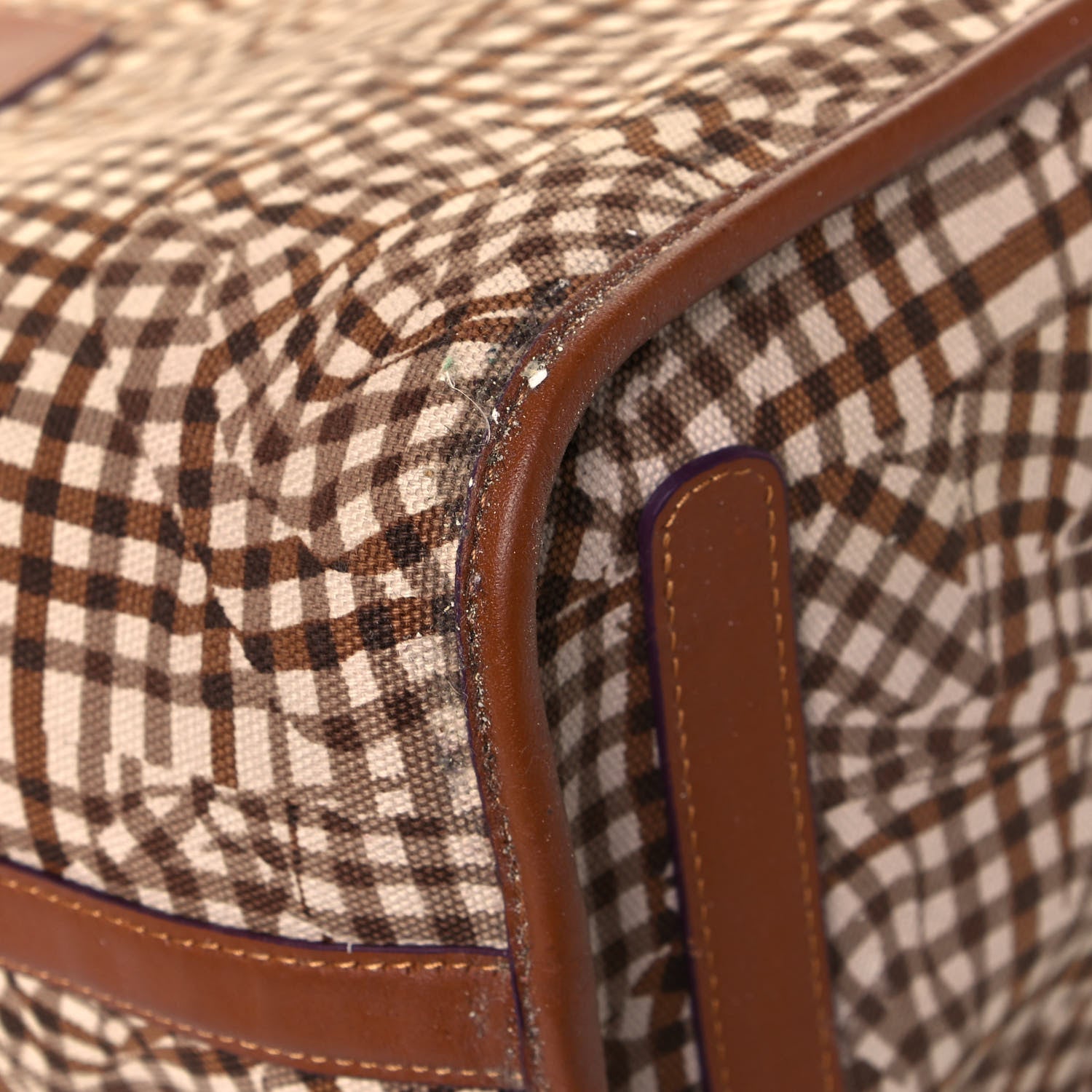 MCM Visetos Medium Liz Reversible Shopper Tote Cognac 17 of 20