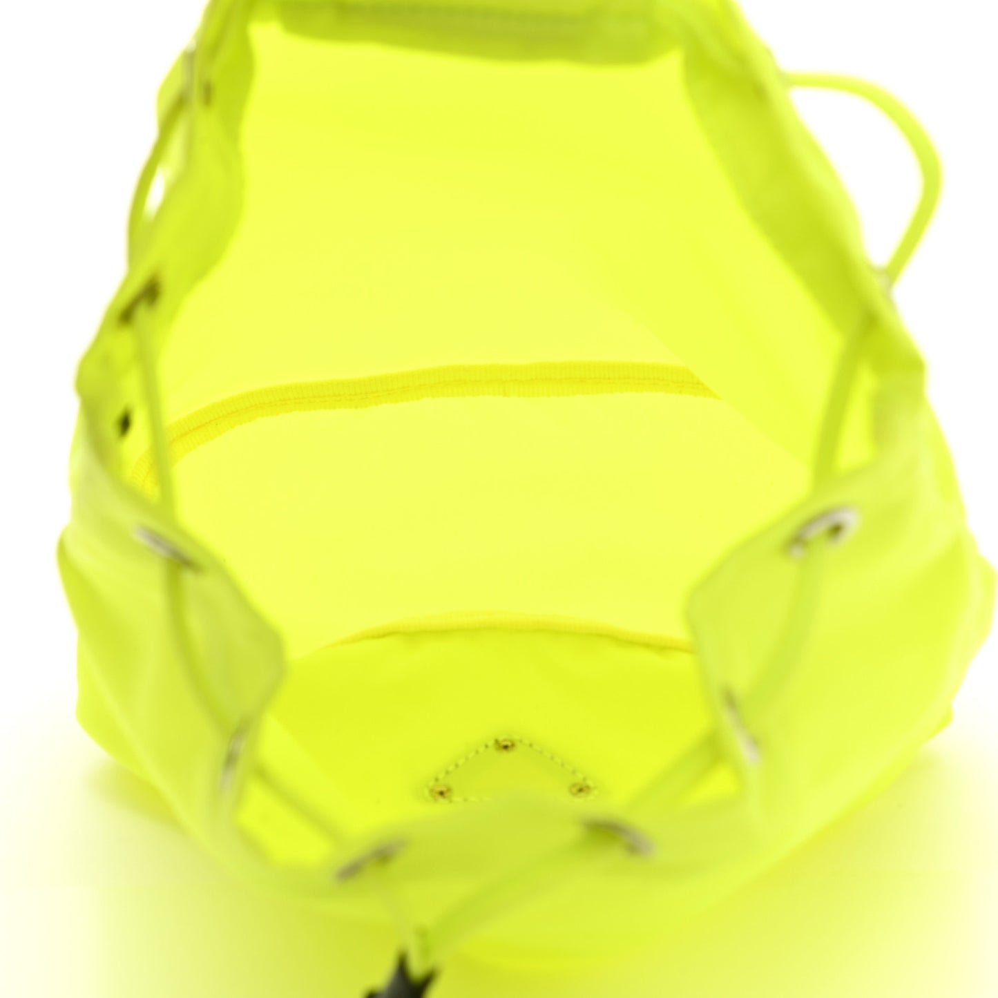 Nylon Vela Drawstring Pouch Fluo