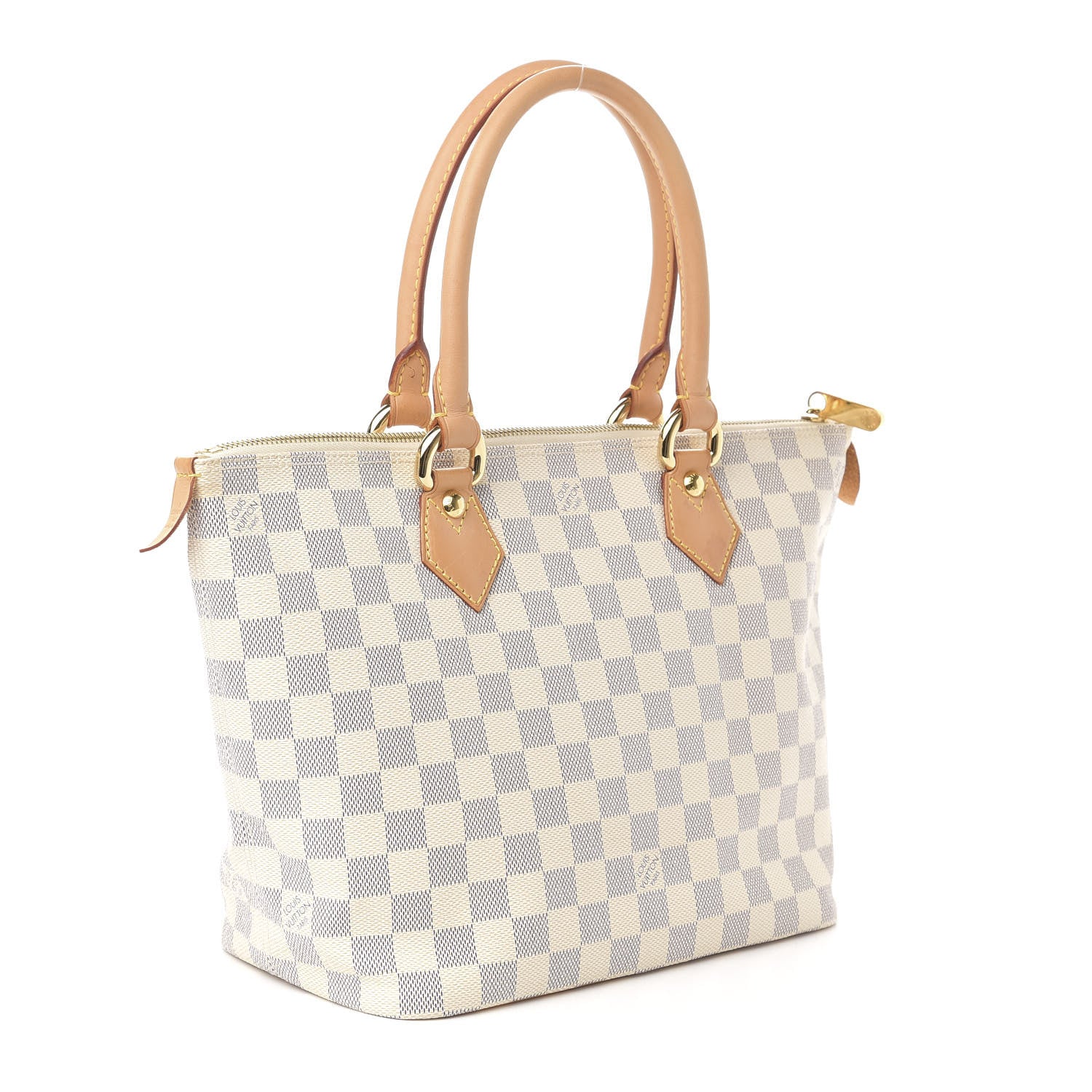 Louis Vuitton Damier Azur Saleya PM 3 of 10