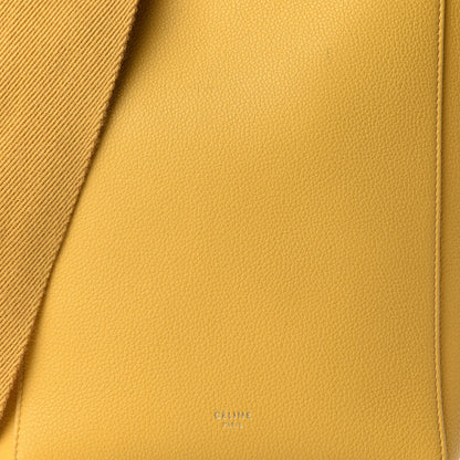 Celine Soft Grained Calfskin Small Sangle Bucket Bag Ocre 11 of 11