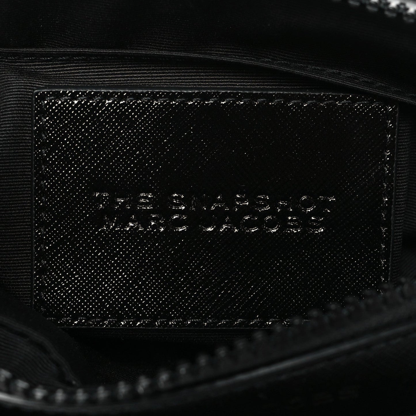 Saffiano Snapshot Camera Bag Black