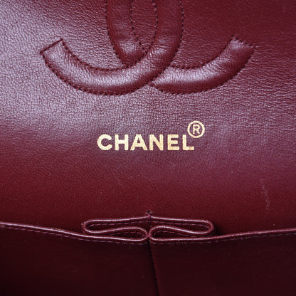 Chanel Lambskin Quilted Medium Double Flap Black 6 of 10