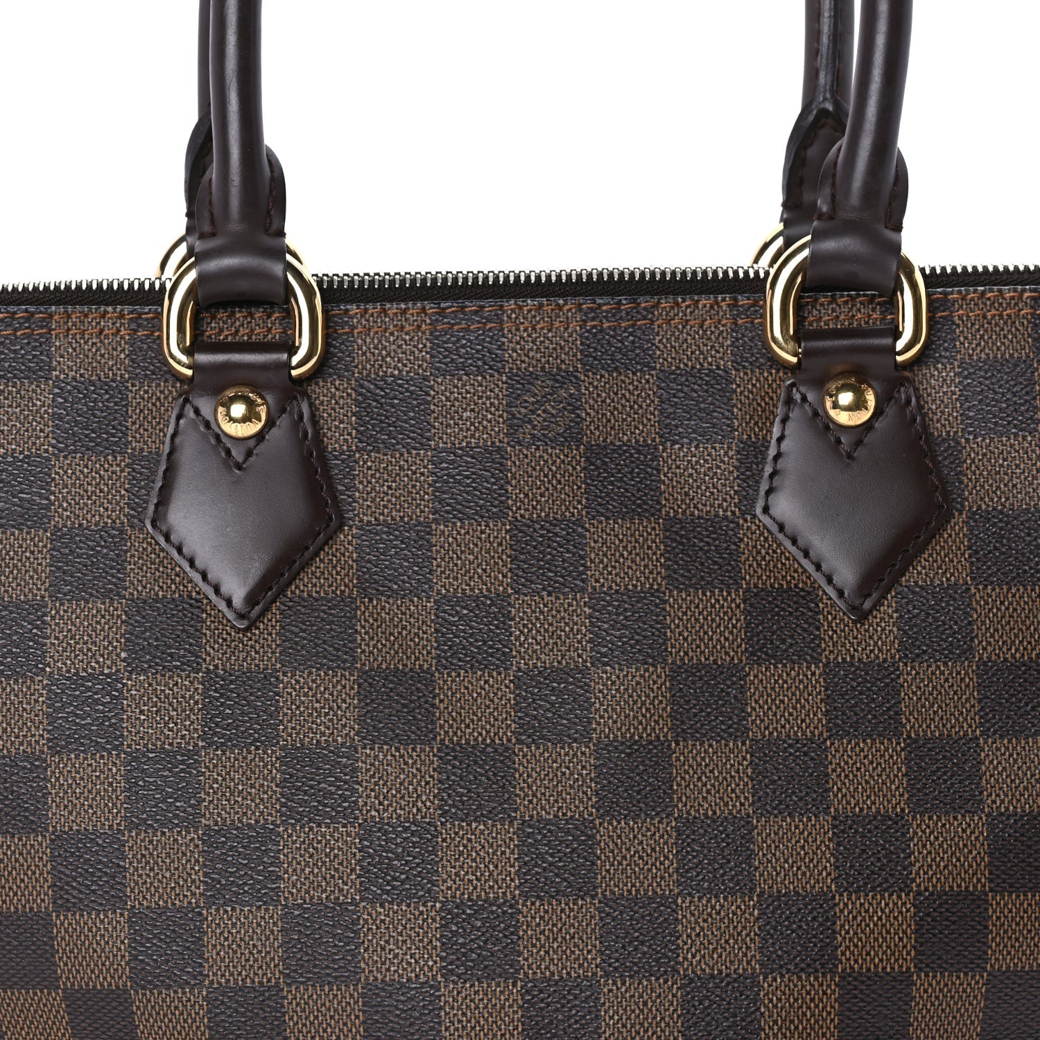 Louis Vuitton Damier Ebene Saleya PM Brown 6 of 7
