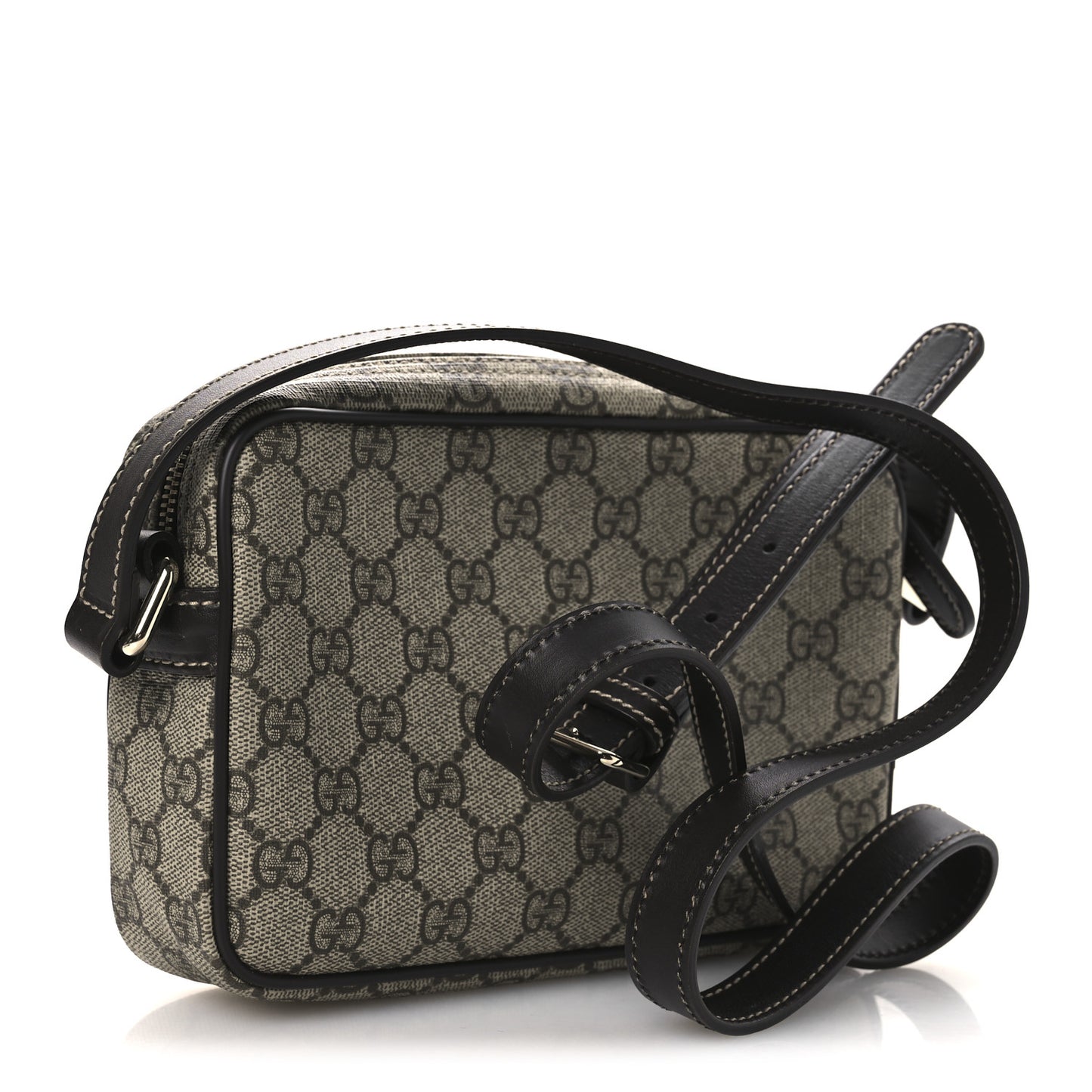 GG Plus Monogram Small Shoulder Bag Dark Brown