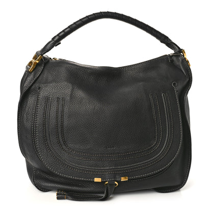 Chloe Calfskin Medium Marcie Satchel Black 1 of 8
