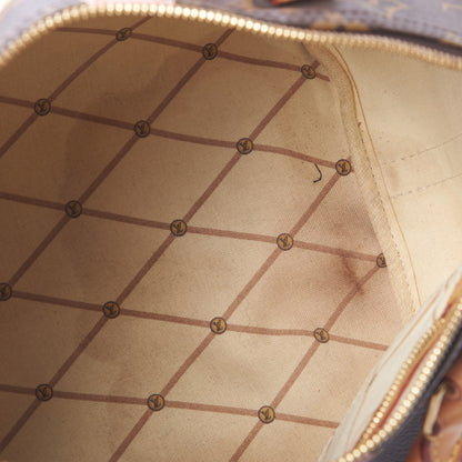 Louis Vuitton Monogram Summer Trunks Speedy Bandouliere 30 10 of 10