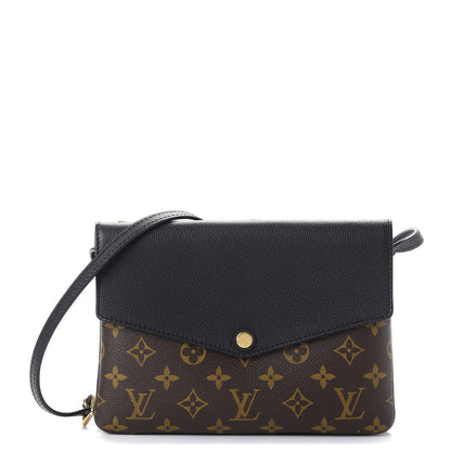 Louis Vuitton Monogram Twice Pochette Black 1 of 9