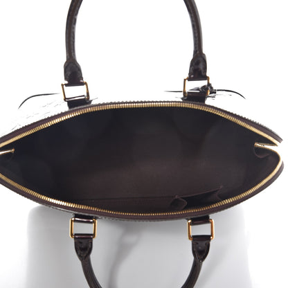 Louis Vuitton Vernis Alma MM Amarante 5 of 8