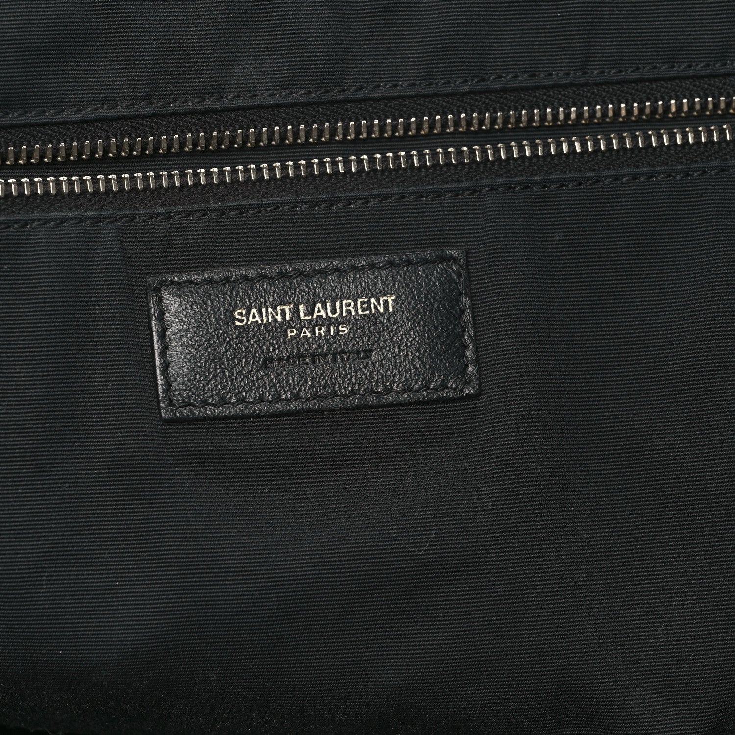 Saint Laurent Lambskin Quilted Maxi Icare Shopping Tote Black 7 of 7