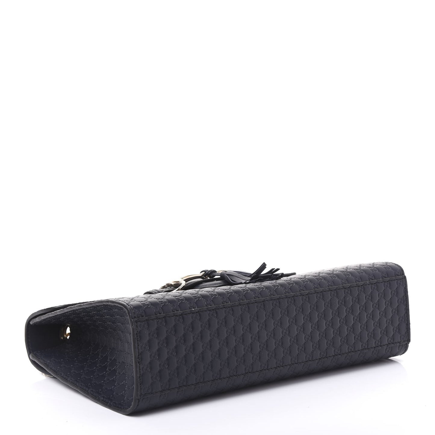 Soft Microguccissima Medium Emily Chain Shoulder Bag Blue