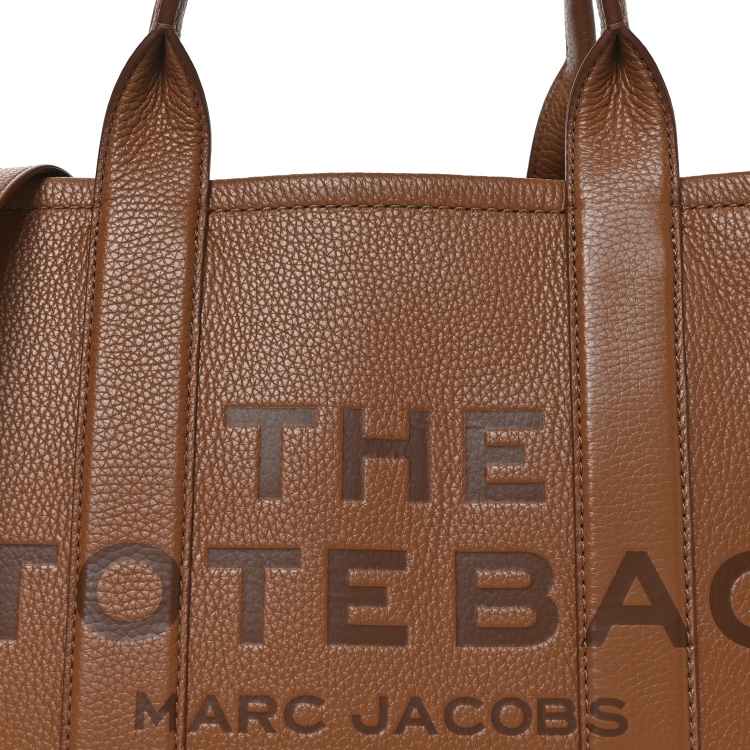 Marc Jacobs Grained Calfskin Medium The Tote Bag Argan Oil 8 of 10